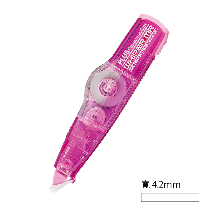 【PLUS】Q凍智慧型滾輪塗改帶：4.2mm