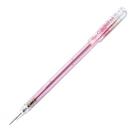 【Pentel】Caplet 筆蓋鉛芯筆 0.5mm：粉紅