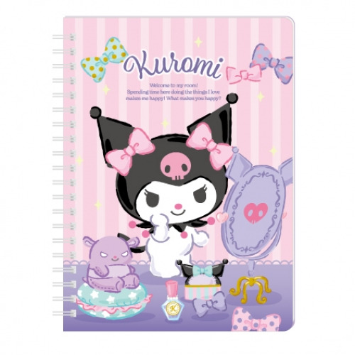 【南寶興】36K方格活頁筆記：Kuromi