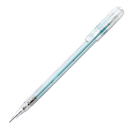 【Pentel】Caplet 筆蓋鉛芯筆 0.5mm：粉藍