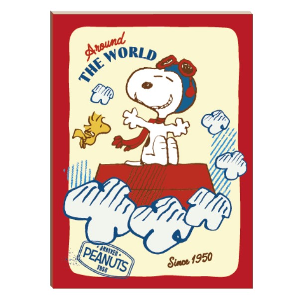 【南寶興】史諾比16K定頁筆記本：飛行員