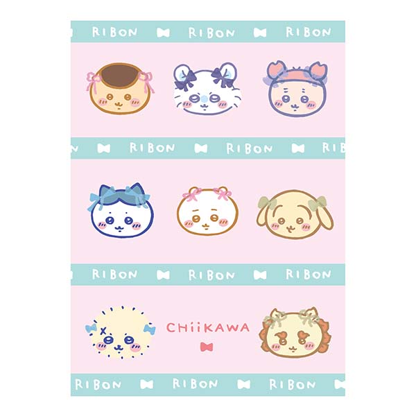 【敦景】Chiikawa 16K定頁橫線筆記：粉紅